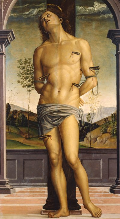 Saint Sébastien, vers 1490 - Pietro Perugino